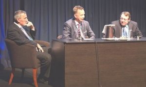 From L to R: Professor Edgar Ben-Josef; Associate Professor Magnus Nilsson; Professor Alan Venook