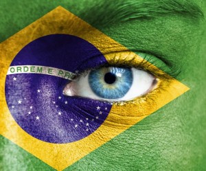 Brazil flag face paint_oncology news australia