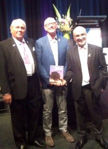 Herb Wagner, Rob Fincher and John Boyages at the COSA meeting (L to R)