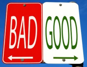 bad and good concept_oncology news australia