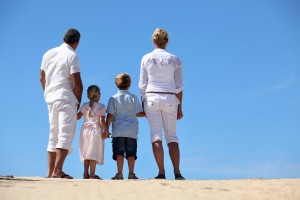 family at the beach_oncology news australia