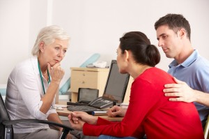 female doctor worried couple oncology news australia 800x500
