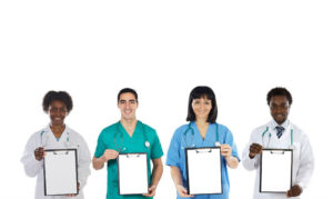 four doctors clipboards_oncology news australia_800x500