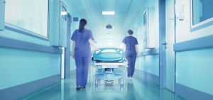 hospital corridor blue blur_oncology news australia