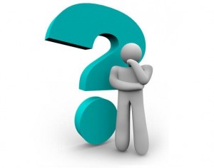 question mark teal