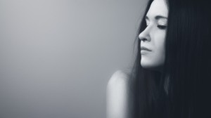 young woman portrait black and white_oncology news australia